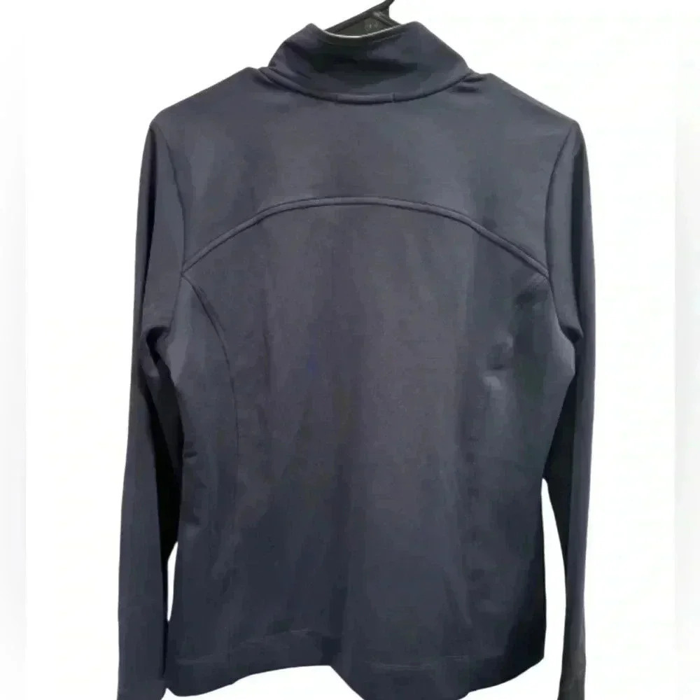 Fairway & Greene Ladies Quarter Zip,‎ Size Large, Navy, Golf Attire, Pullover - Picture 5 of 5